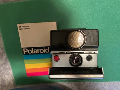 Cámara Vintage Polaroid SX-70 Land - Sonar