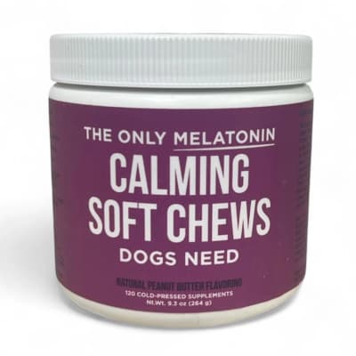 Golosinas masticables suaves y calmantes para perros