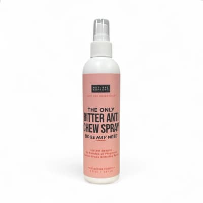 El único spray amargo anti-mordiscos que los perros podrían necesitar