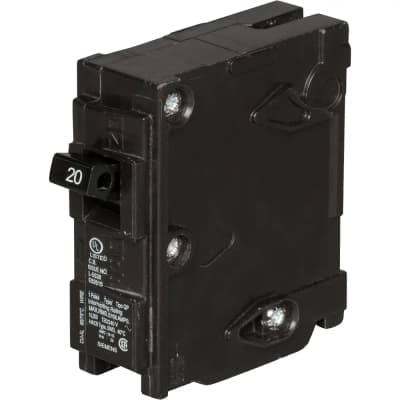 Siemens Interruptor automático de caja moldeada enchufable QP de 20 A de un polo 120 V CA