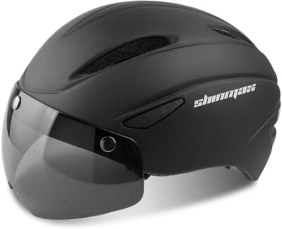 Casco con gafas