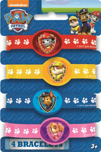 Pulsera elástica de la Patrulla Canina 4ct