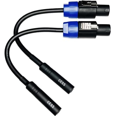 Cable de altavoz con conector Speakon GSSS215L5