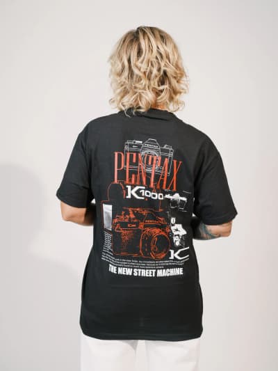 Pentax K1000 Black - Camiseta
