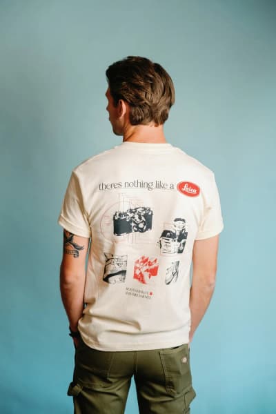 Camiseta «Film Camera» - Leica Minilux - Marfil