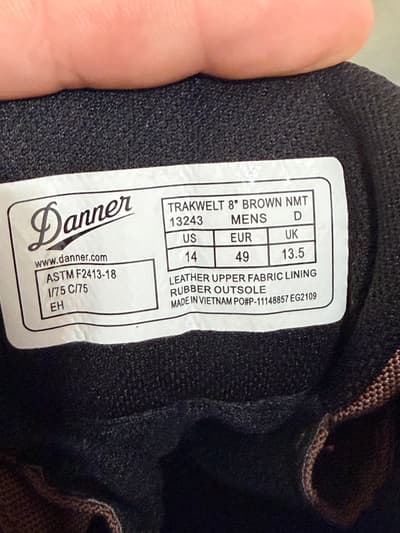 Bota de trabajo danner