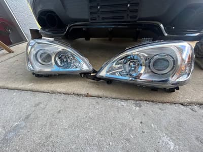 Juego de faros halógenos Mercedes Benz ML 350