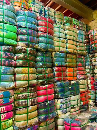 Pacas de ropa usada americana