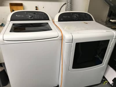 Reparación de lavadora, secadora y refrigerador el mismo día