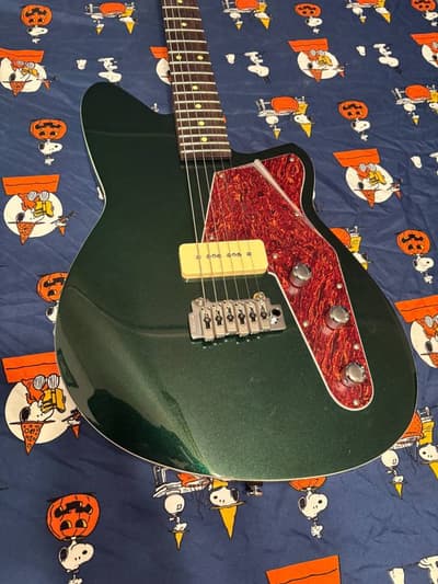 Guitarra eléctrica Reverend Matt West Signature – Outfield Ivy – Excelente condición